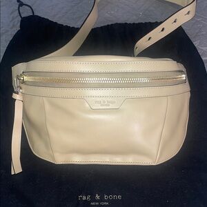 Rag & Bone Tan Leather Belt Bag